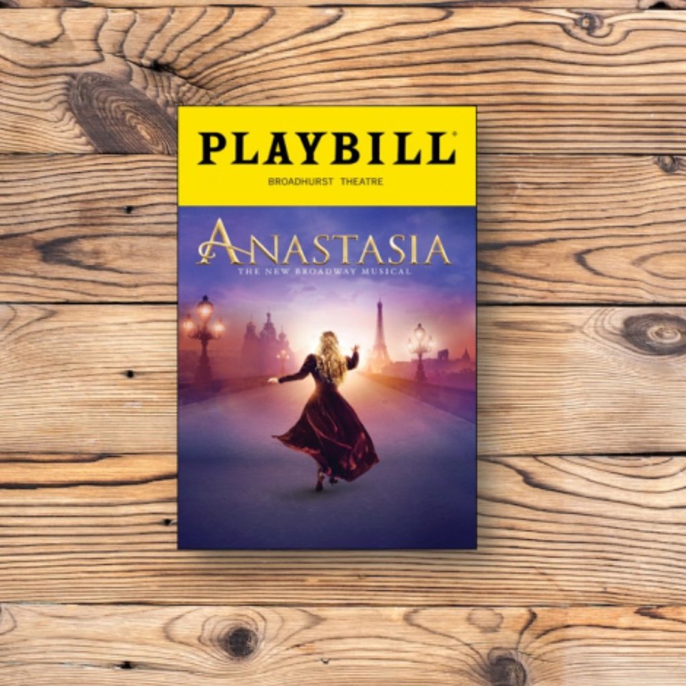 Anastasia Playbill Broadway Musical Refrigerator Fridge Locker Tool Box Magnet‎